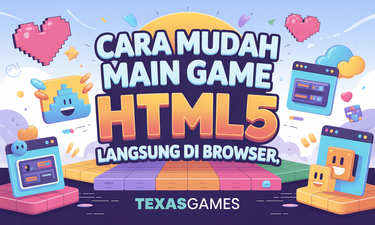 Cara Mudah Main Game HTML5 Langsung di Browser